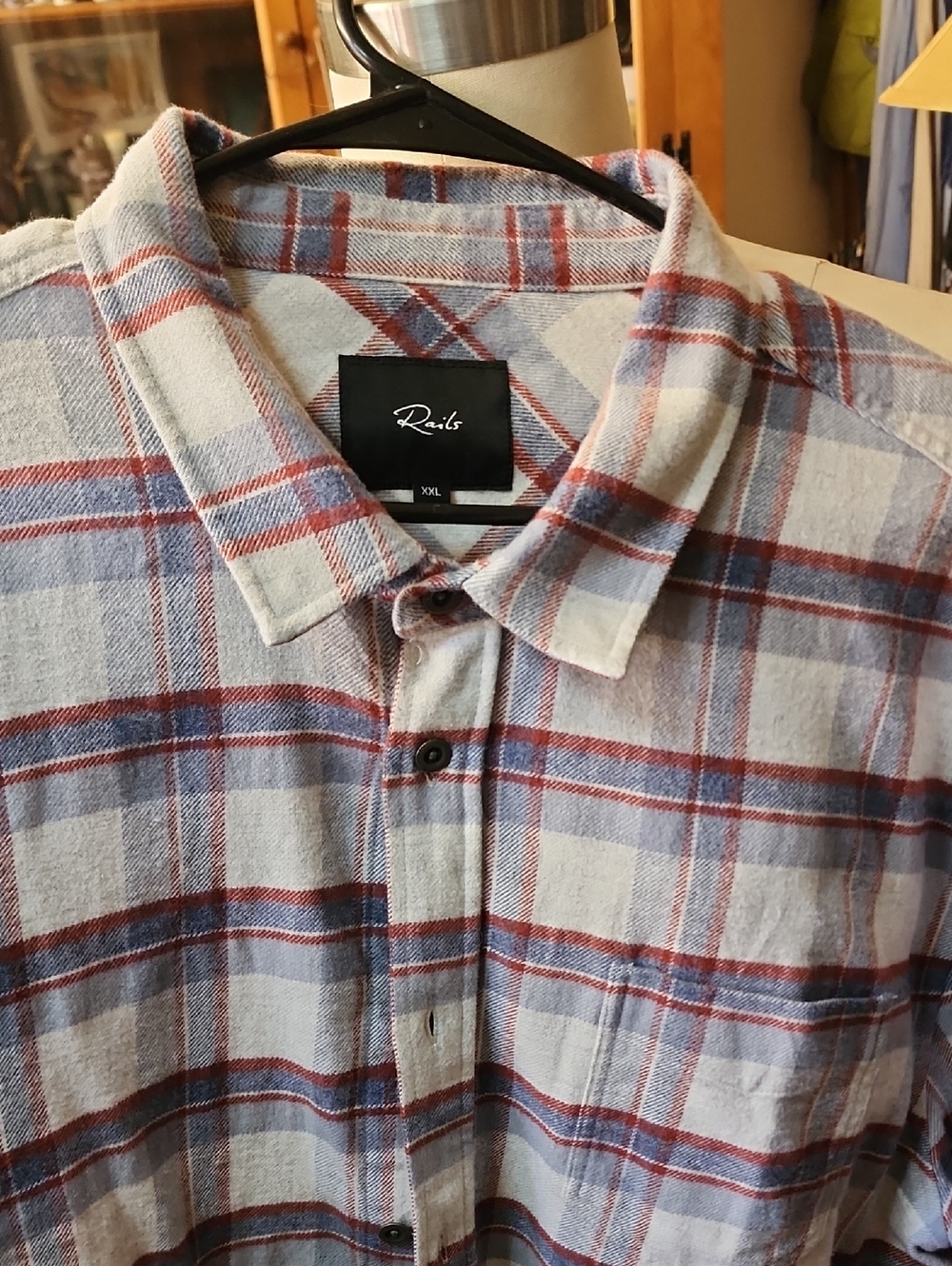 Rails Mens Xxl  Button Up